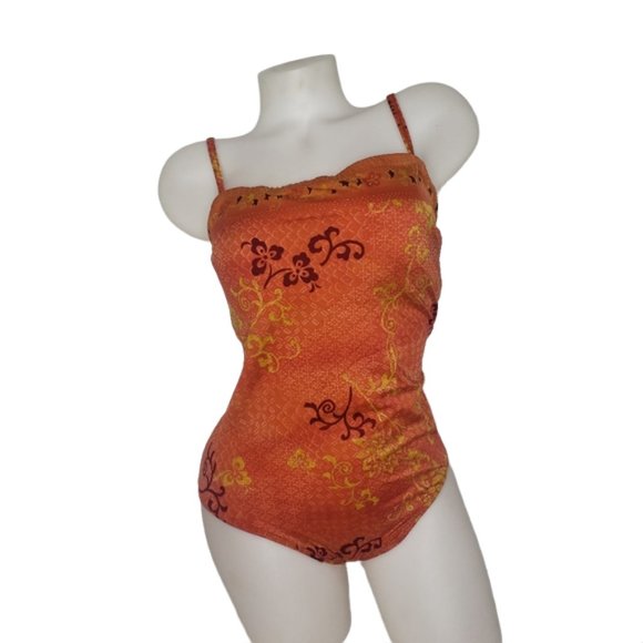 Gottex Other - GOTTEX SWIMWEAR COPPER & GOLD ONE PIECE SWIMSUIT SIZE 16